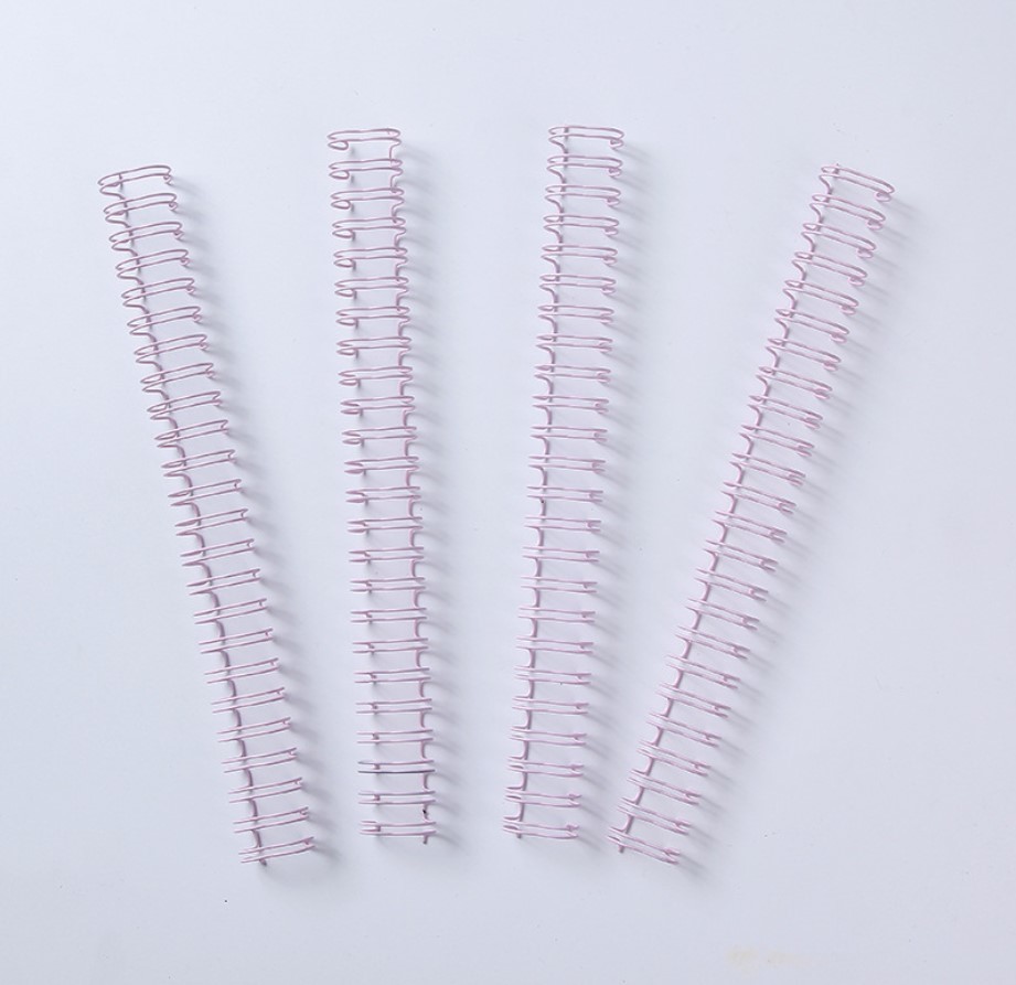 Nanbo 0.5'' Custom Double Loop Binding Wire Ring Electroplated