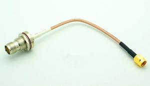 China RP-TNC Female - SMA Male Cable - 5&quot; wholesale