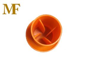 China Plastic Mushroom Rebar Protection Caps Customized Durable PVC Material wholesale