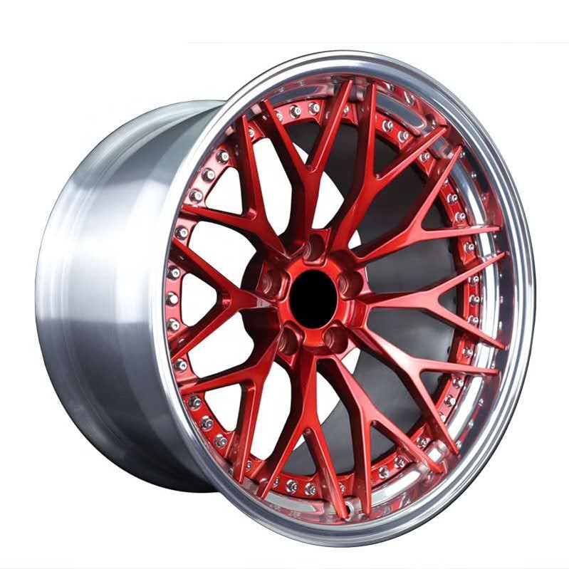 Custom wheels rims 17 18 19 20 21 22 inch car wheels T6061 aluminum alloy forged wheels of car