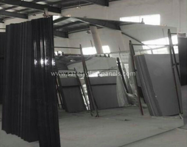 Window Laminated Safety Glass , 10mm Clear Tempered Glass Panel for Office