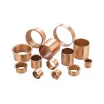 CuSn8 Metallic Perforated Flanged Bronze Bushings FB092
