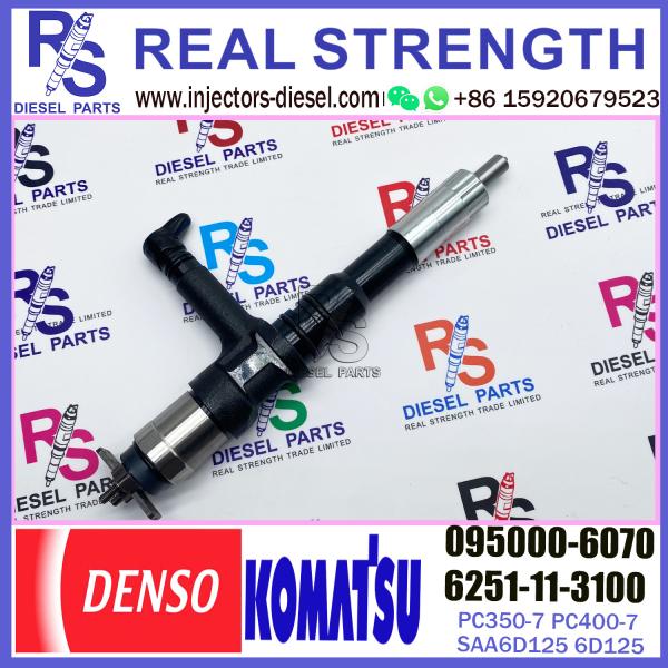 Common Rail Diesel Engine Fuel System 6251-11-3100 095000-6070 For PC350-7 PC400-7