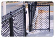 4meter Width 25mm 0.50m/Roll Chain Link Fences For Protection