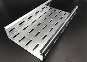 China Electrical Zinc 300mm Wide Perforated Cable Tray wholesale
