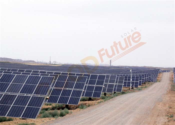 Slew Drive Solar PV Tracker 1000V PV Strings Powered