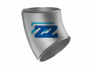 China 45 Degree Stainless Steel Pipe Elbow , Stainless Butt Weld Fittings 16 &quot; SCH80S ASTM A403 WP316L ASME B36 19 wholesale