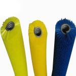 Cleaning Nylon Bristle Spiral Cylindrical Roller Brush