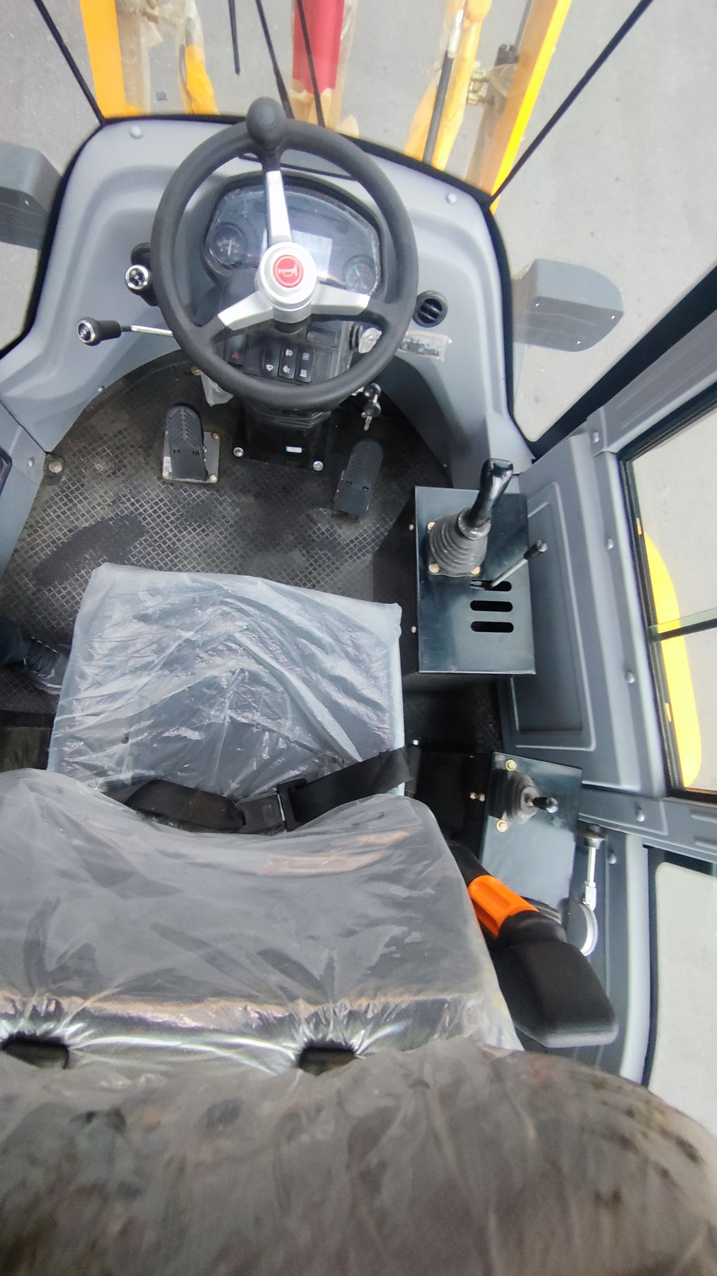 YN490 Engine 4.5 Ton WZ25-18 Backhoe Loader Machine
