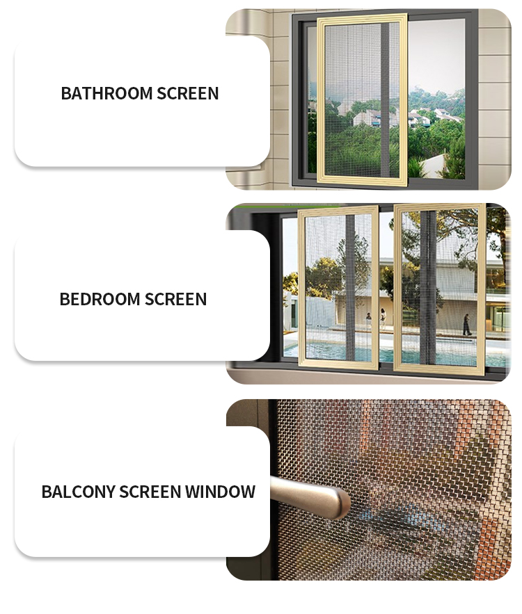 Proper Price Top Quality Factory quality direct woven net, used for window screen to prevent animal damage