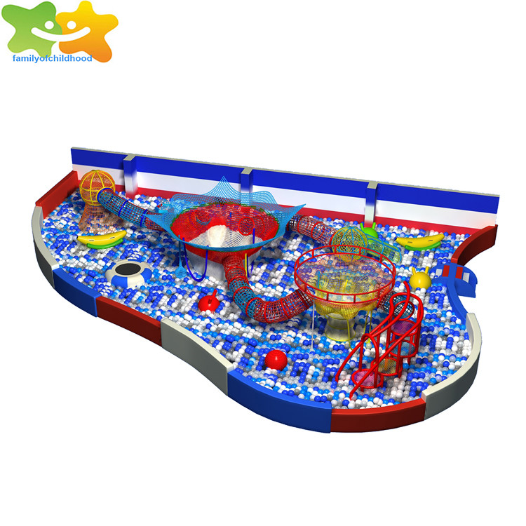 Commercial Jungle Theme Soft Playground Equipment Kids Indoor Playground For Sale