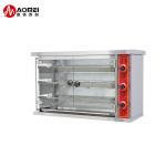 1180x490x710mm Stainless Steel Electric Chicken Rotisseries Gas Oven for