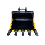 Wear Resistant Coating Rock Excavator Bucket High Capacity For Mining