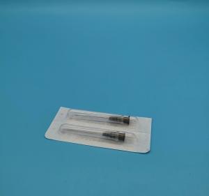 China Black Hypodermic Needle Disposable Sterile Out Diameter 0.7mm 22G wholesale