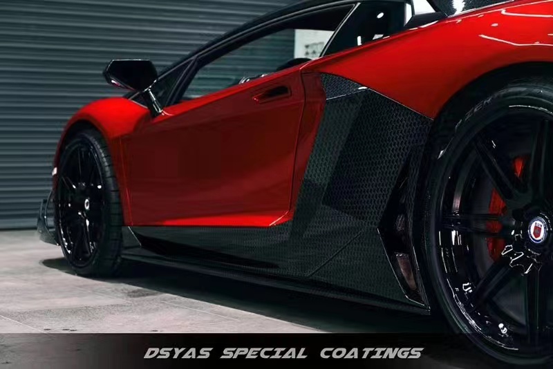 For Lamborghini LP700 Carbon Fiber Body Kit LP700 Upgrades MSY Style Dry Carbon Fiber Front and Rear Bumper Spoilers