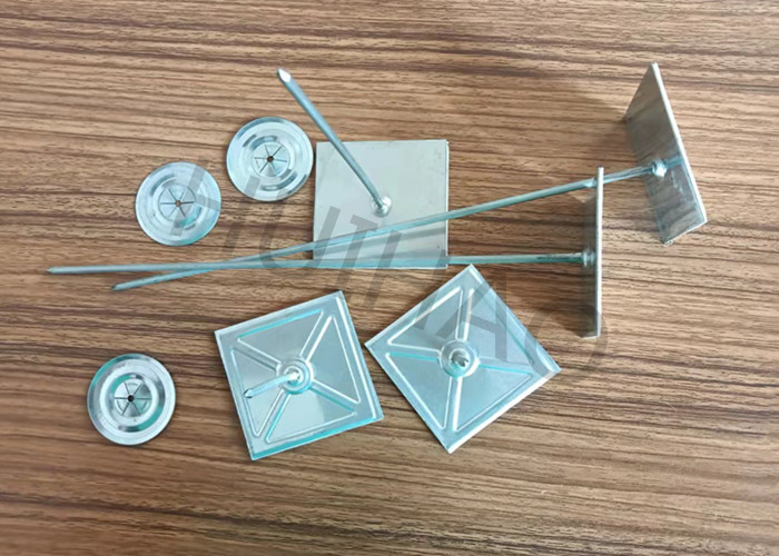 90mm Galvanized Seel Rock Wool Insulaion Pins For HVAC System