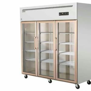 China 3 Door Commercial 220V Stainless Steel Freezers wholesale