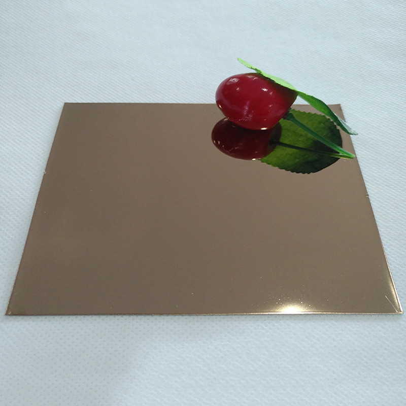 hot sale mirror stainless steel sheet 201 8k finish size 1219*2438 mm factory price
