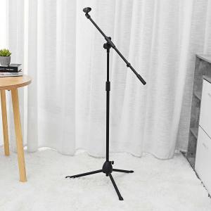 China Wedding Speech 2 Clip Holders 52 Inches Tripod Mic Stand wholesale