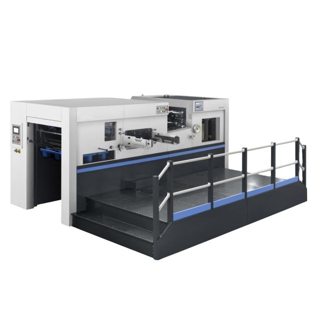 Semi Auto 1060 Corrugated Carton Die Cutting Machine Platen Punching Creasing Embossing