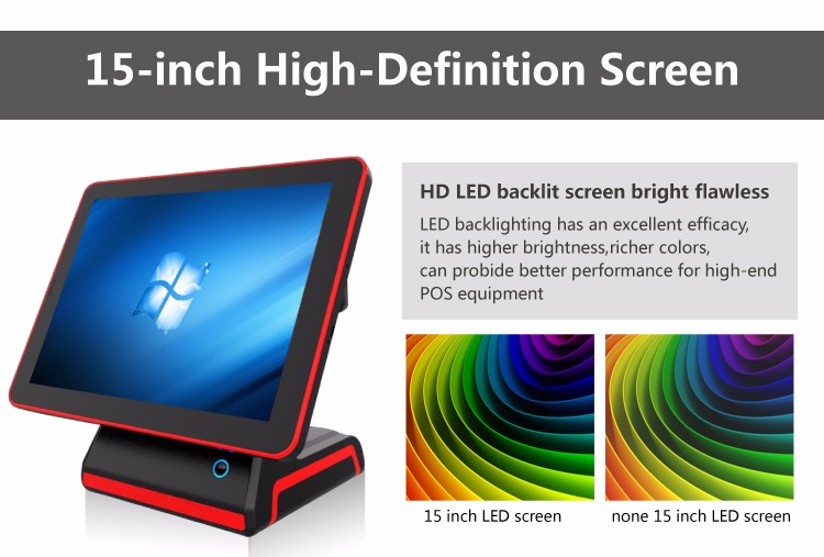 DDR3 4GB RAM TPV POS System for Fast Transactions in Retail and Quick Service Establishments