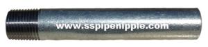 China Galvanized Pipe Nipple BSPT wholesale
