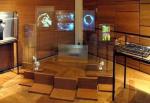 3D Transparent Holographic Projection Film 45° Angle High Light Transmittance