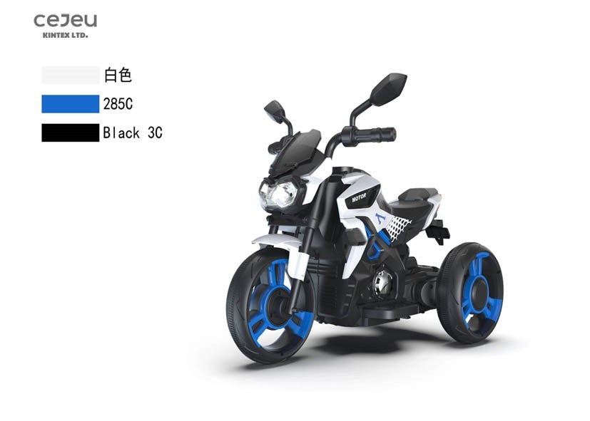 6V4.5A Kids Ride on Motorcycle Toy, Electric Vehicle Riding Toy Dirt Bike with Musical