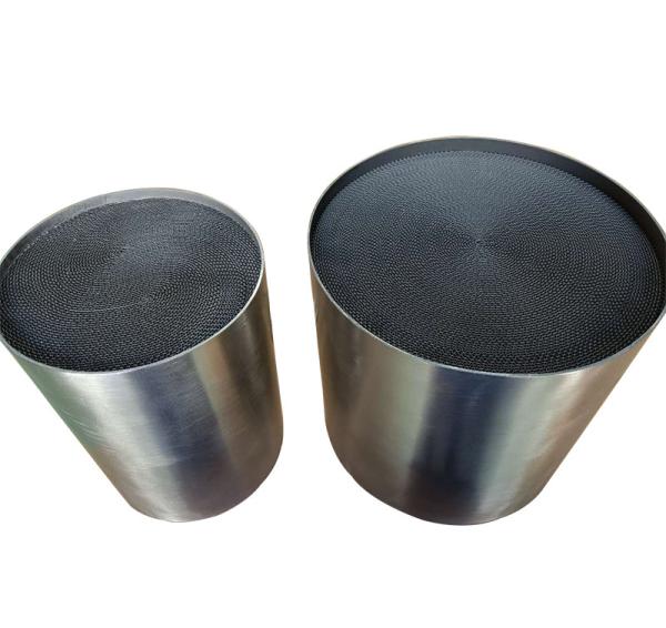 Platinum Metallic Catalyst Substrates Coating Pt Pd Rh Concentric Circles