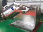 Rotating Drum 3D Sugar Salt Medicine Powder Blending Machine