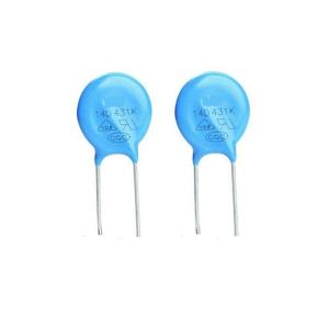 China Sensitive Metal Oxide Varistor 14D431K 275VAC 14mm Diameter wholesale