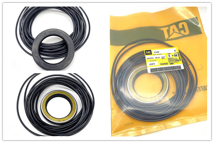 CAT E330 White Hydraulic Motor Seal Kit Nitrile Rubber Material Oil Resistant