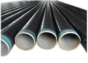 China 80mm ASTM A106 3PE Coating 140'' Wear Resistant Pipes wholesale