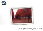 Framed 3D Lenticular Pictures Image / Poster Beautiful Landscape Patterns