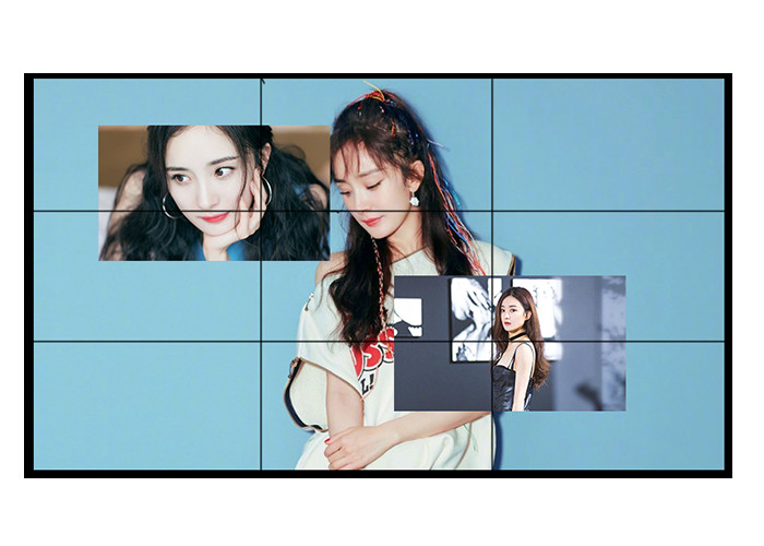 SCCP 1.8mm Bezel 55" 350cd/m2 LCD Video Wall Display