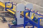 Automatic Wood Bandsaw Twin Vertical Band Sawmill Equipment for log cutting