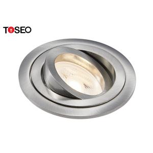 China 7w Round Recessed Downlights AC 220-240V White / Satin Nicke wholesale