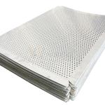 2b Round Hole Perforated Stainless Steel Sheet 0.4-3mm 304 Grade
