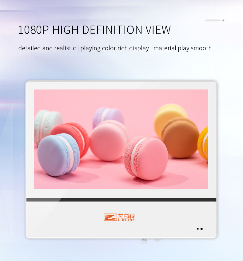 19inch 21.5inch Focus Media Wall Mounted Hotel LCD Advertising Display