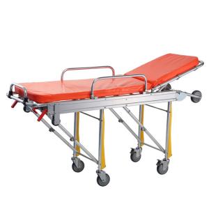 China Aluminum Alloy First Aid Patient Transfer 160Kg Automatic Ambulance Stretcher wholesale