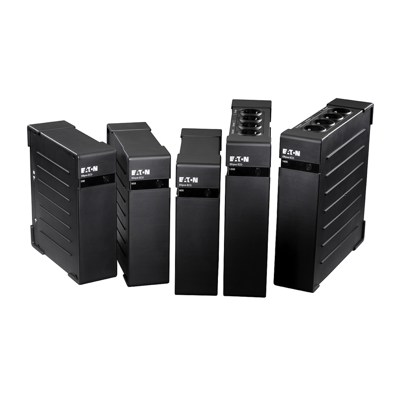 Powerful 500-1600VA Eaton Ellipse ECO UPS For Computers with Short Circuit Protection