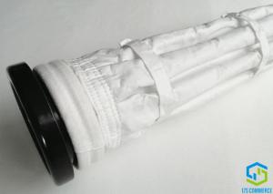 China 130mm PTFE Pleated Filter Bags 8 Pleats Bead Cuff wholesale