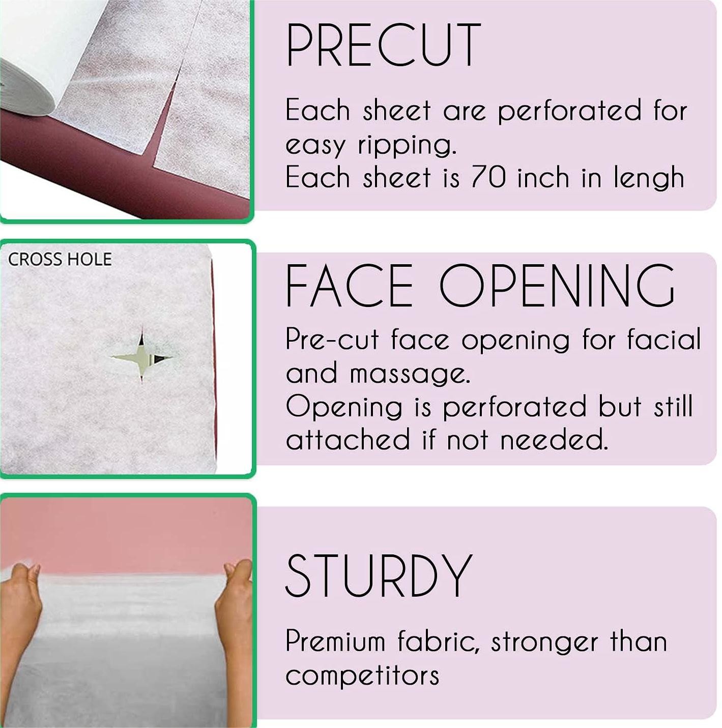 High Absorbency Cotton Disposable Bath Towel Disposable Towels For Beauty Salons