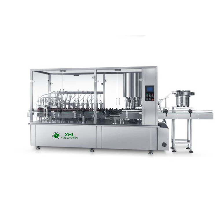Single Head 250ml 40BPM Juice Filling And Sealing Machine