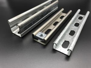 China 304 Stainless Steel C Profile Channel 3m 6m Unistrut Channel wholesale