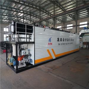 China Container Loading Bitumen Melting Machine With Electric Hoist Bag Lifting wholesale