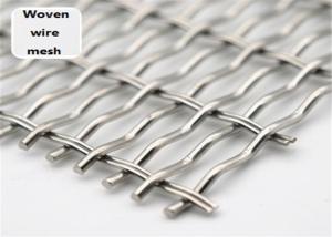 China 316 Stainless Steel Sand Sieving Crimped Wire Mesh wholesale
