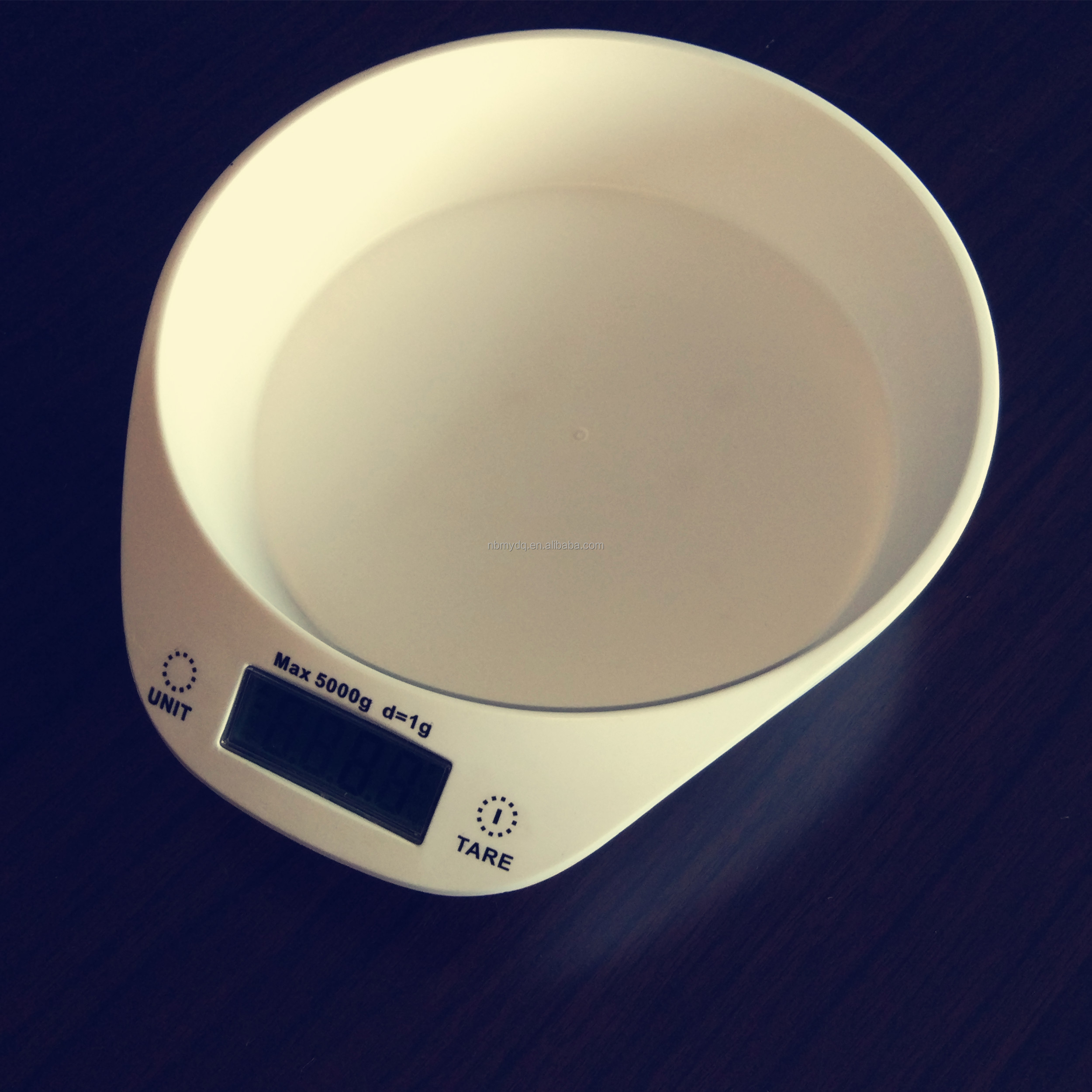 5KG Capacity ROUND Electric Kitchen Scale Digital Kitchen Weighting Scale