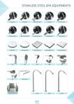 Small Fan Stainless Steel Water Curtain Spray Nozzle