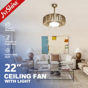 China RoHS Electric Concealed Bladeless LED Ceiling Fan Wall Control wholesale